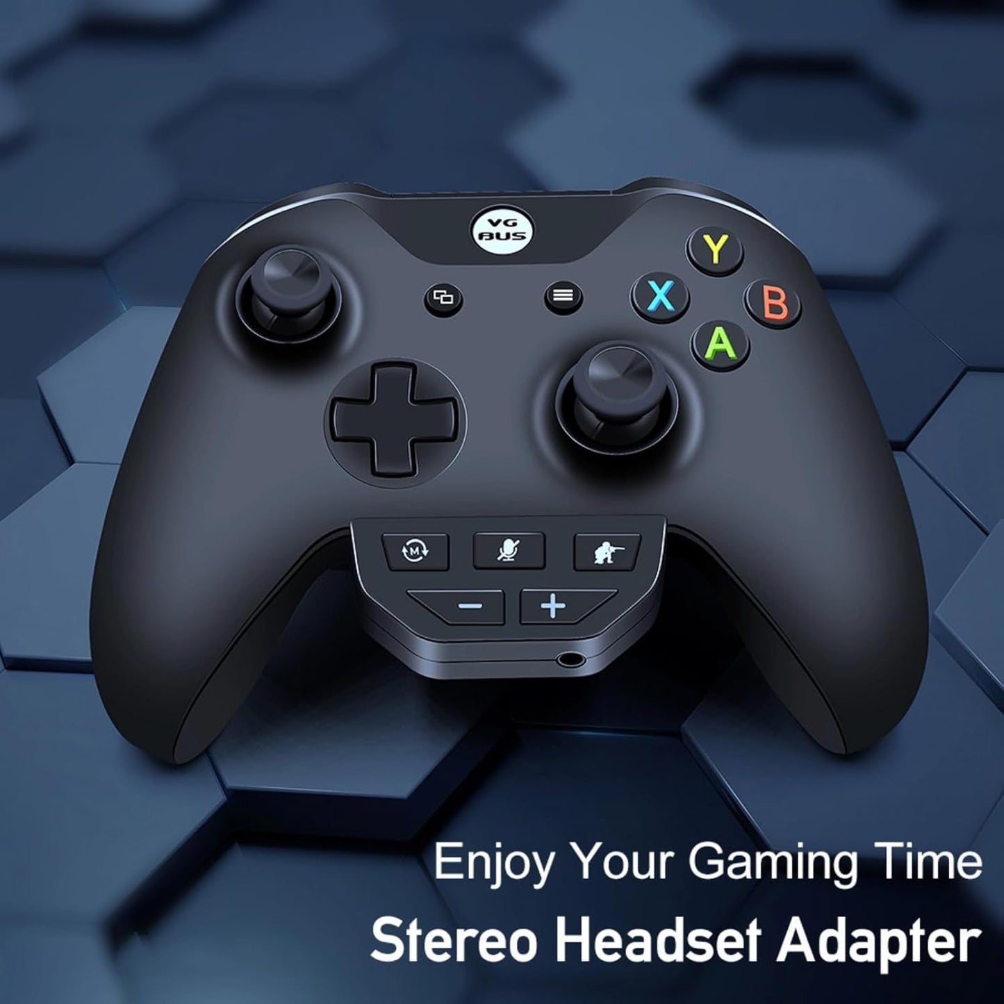 Headphone Adapter, Controller Audio Adapter, 3.5 Mm Audio Port, for Xbox One Wireless Gamepad(Black)