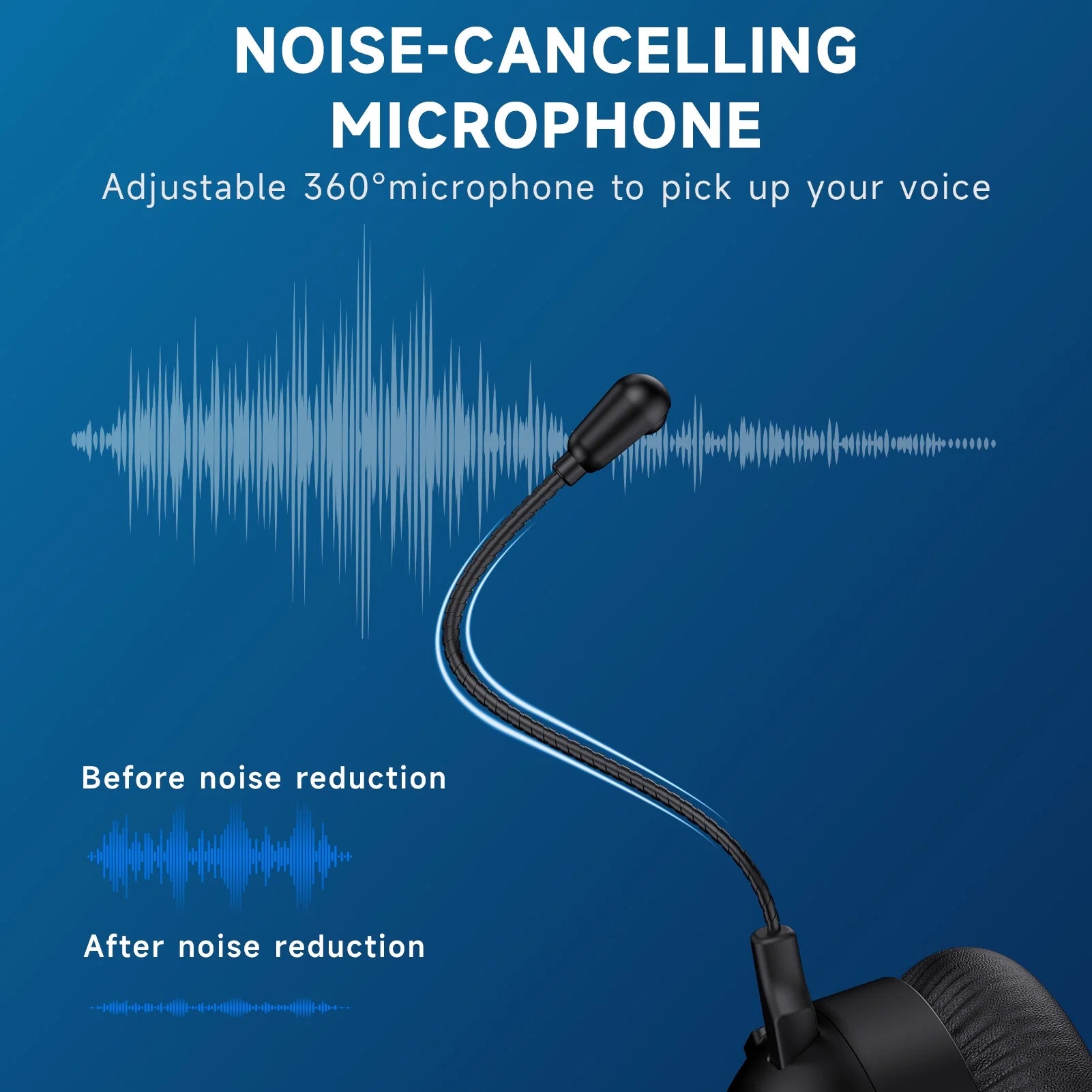 Wireless Gaming Headsets for PS5 PC Switch PC with Bluetooth 5.2, 2.4 Ghz USB Gaming Headphones with Detachable Noise Canceling Mic, 40H, 3.5Mm Wired for Xbox Series,Black